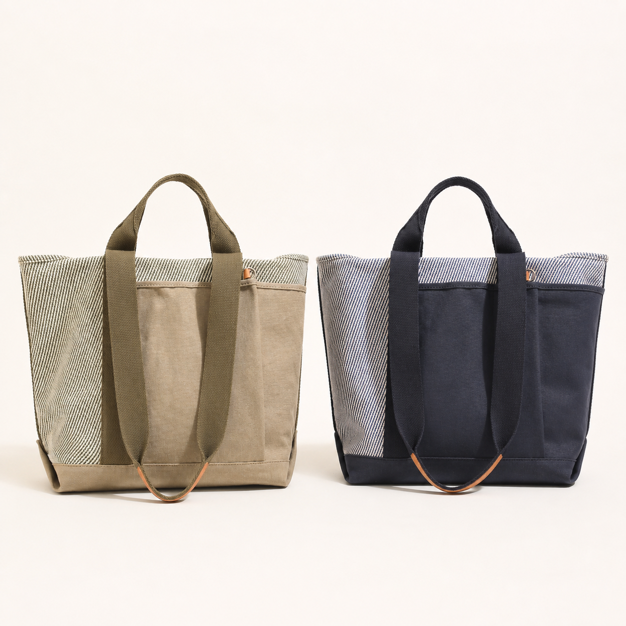 Olive and navy BAG-005 color options