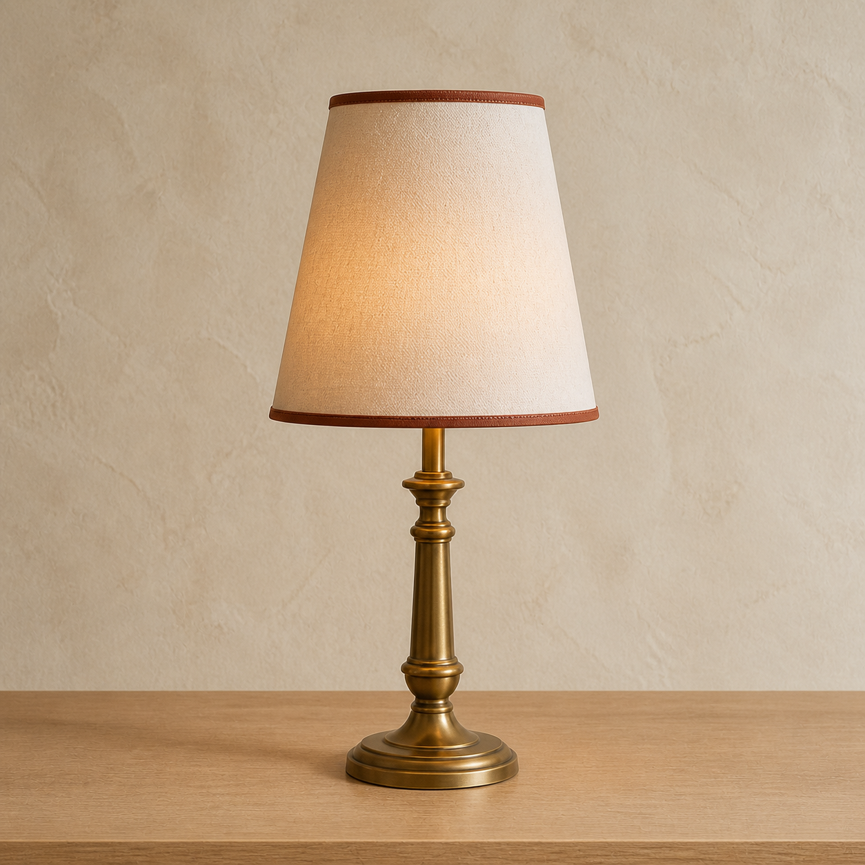 Ivory Empire fabric lampshade